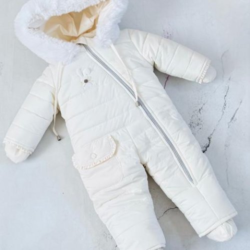 Комбинезон Moda school (68-80) 8464 white (зима) Moda school 8464 white