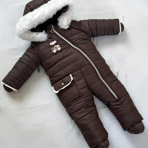 Комбинезон Moda school (68-80) 8464 brown (зима) Moda school 8464 brown