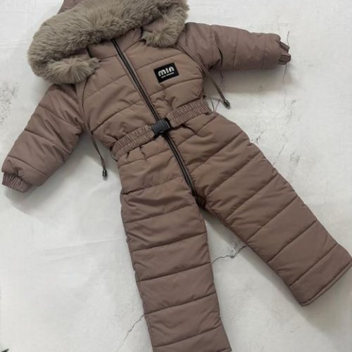 Комбинезон Moda school (86-98) 8465-1 brown (зима) Moda school 8465-1 brown