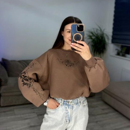 Свитер S.Style (42-48) 298-1 brown (зима) S.Style 298-1 brown