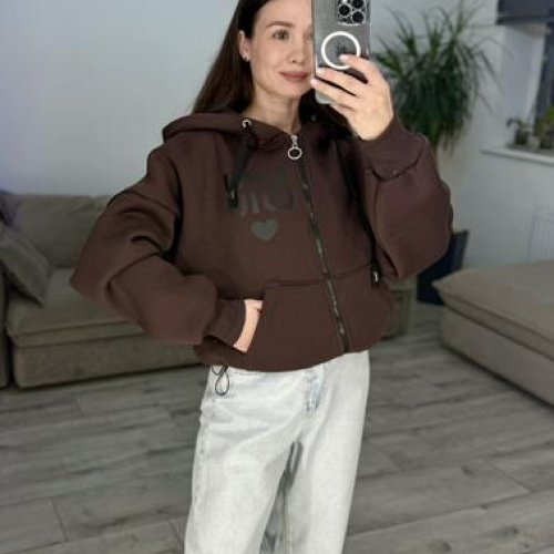 Кофта спорт S.Style (42-48) 51 brown (зима) S.Style 51 brown