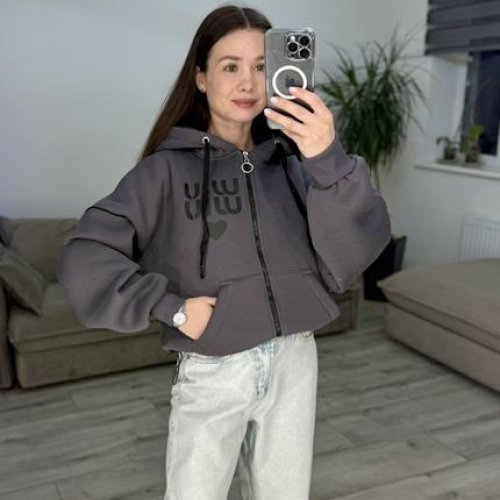 Кофта спорт S.Style (42-48) 51 grey (зима) S.Style 51 grey