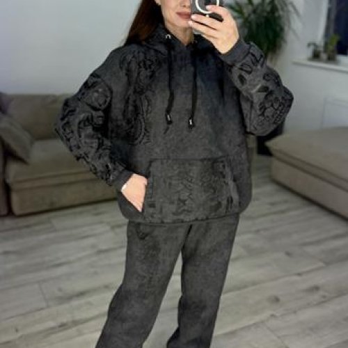 Костюм спорт S.Style (42-48) 607 d.grey (зима) S.Style 607 d.grey