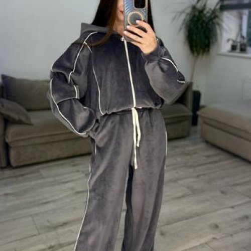 Костюм спорт S.Style (42-48) 622 grey (деми) S.Style 622 grey