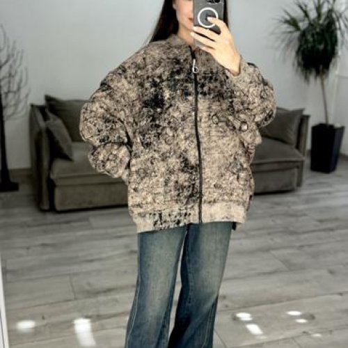 Кофта спорт S.Style (one size) 634-1 beige (зима) S.Style 634-1 beige