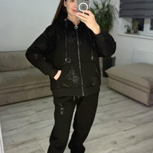 Костюм спорт S.Style (one size) 635 black (зима) S.Style 635 black