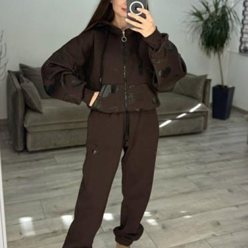 Костюм спорт S.Style (one size) 638 brown (зима) S.Style 638 brown