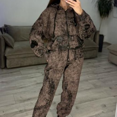 Костюм спорт S.Style (42-48) 638-1 brown (зима) S.Style 638-1 brown