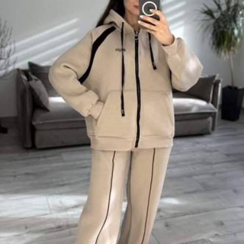 Костюм спорт S.Style (42-48) 640 beige (зима) S.Style 640 beige