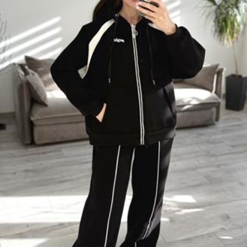 Костюм спорт S.Style (42-48) 640 black (зима) S.Style 640 black