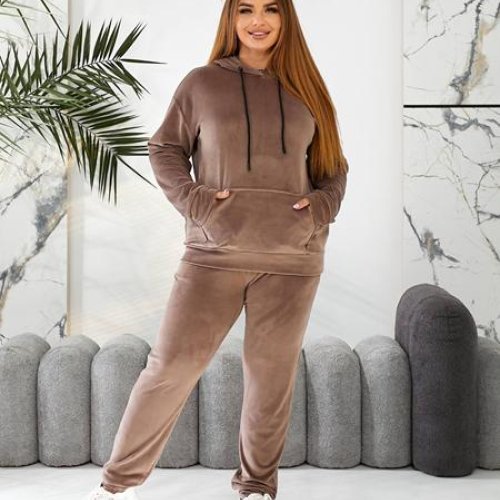 Костюм спорт ECE (XL-3XL) EC66 beige (зима) ECE EC66 beige