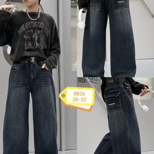 Джинсы Фунтик (10-14) 8826 navy (деми) Фунтик 8826 navy