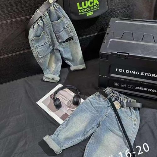 Джинсы Фунтик (1-5) F6015 l.blue (деми) Фунтик F6015 l.blue