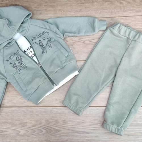 Костюм Emir kids (0.9-2) 858 mint (деми) Emir kids 858 mint