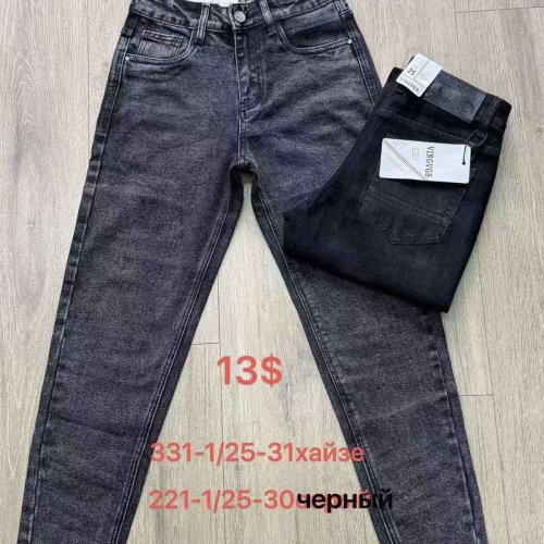 Джинсы God Baron (25-30) 221-1 black (деми) God Baron 221-1 black