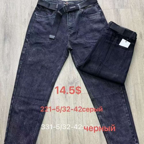 Джинсы God Baron (32-42) 221-5 grey (деми) God Baron 221-5 grey