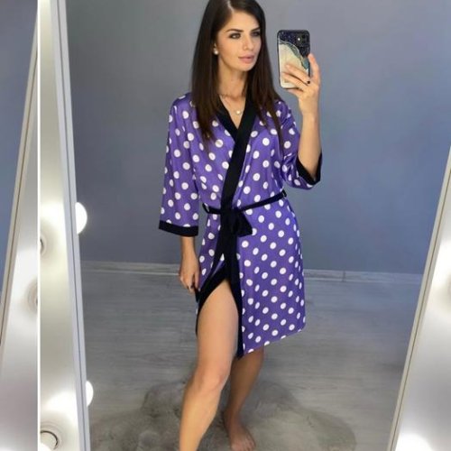 Халат Gull (42-48) 62-1 purple (деми) Gull 62-1 purple