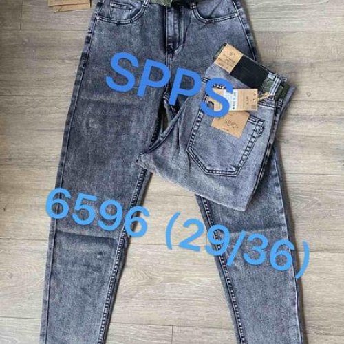 Джинсы Maxim Jeans (29-36) 6596 grey (деми) Maxim Jeans 6596 grey