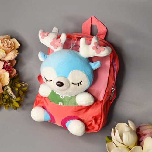 Рюкзак Luna-bag (21*6*26) 24-2206 coral (деми) Luna-bag 24-2206 coral