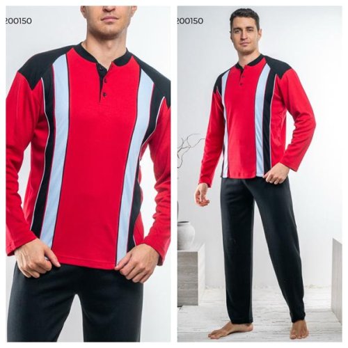 Пижама Vehuiah (2XL-4XL) 200150 black (зима) Vehuiah 200150 black