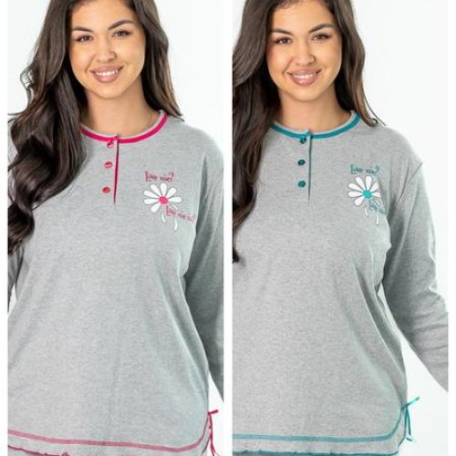 Пижама Vehuiah (S-XL) VH88 grey-pink (деми) Vehuiah VH88 grey-pink