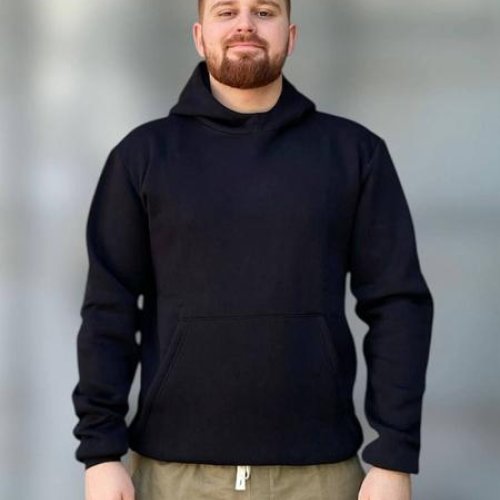 Худи Mary Brand (54-60) 387 black (зима) Mary Brand 387 black