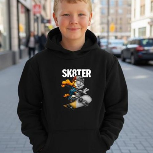 Худи Mary Brand (134-152) 445 black (зима) Mary Brand 445 black