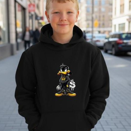 Худи Mary Brand (134-152) 447 black (зима) Mary Brand 447 black