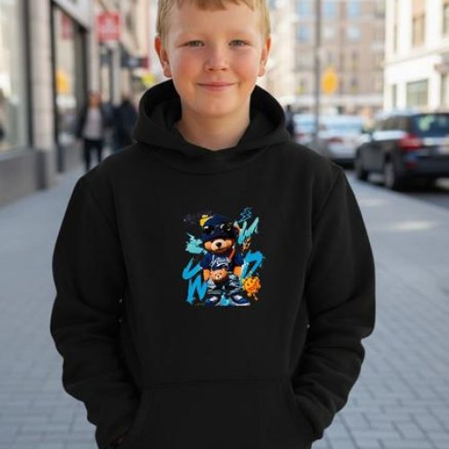 Худи Mary Brand (134-152) 448 black (зима) Mary Brand 448 black