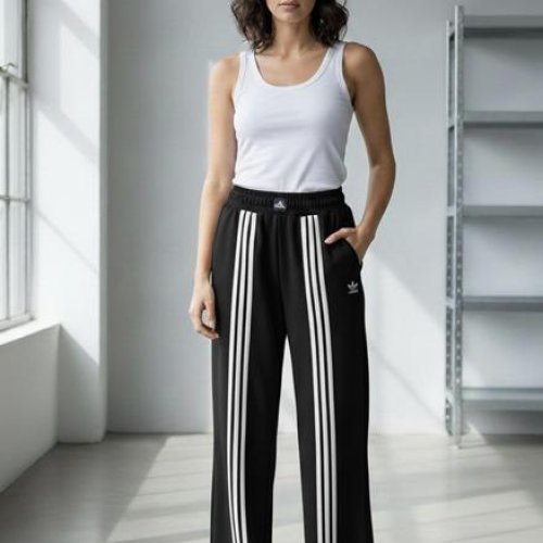 Штаны спорт Newe (M-XL) NW833 black (деми) Newe NW833 black