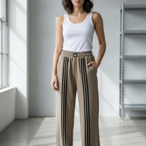 Штаны спорт Newe (M-XL) NW834 beige (деми) Newe NW834 beige