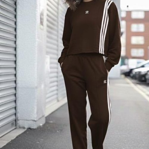 Штаны спорт Newe (M-XL) NW842 brown (деми) Newe NW842 brown