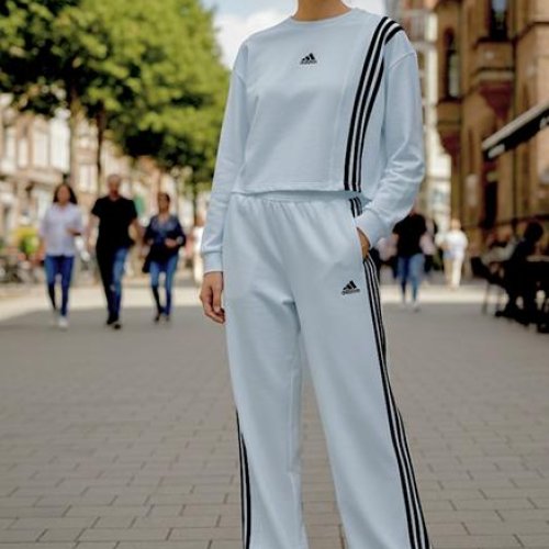 Штаны спорт Newe (M-XL) NW843 l.blue (деми) Newe NW843 l.blue