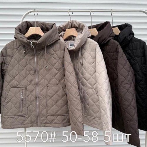 Куртка Style Nadezhda (50-58) 5570 d.beige (деми) Style Nadezhda 5570 d.beige