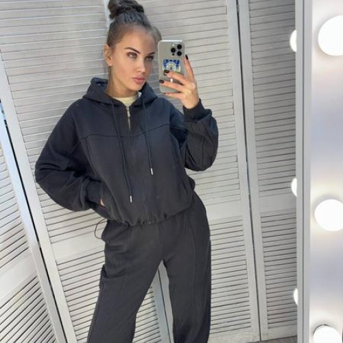 Костюм спорт Style Nadezhda (M-XL) 5902 d.grey (деми) Style Nadezhda 5902 d.grey