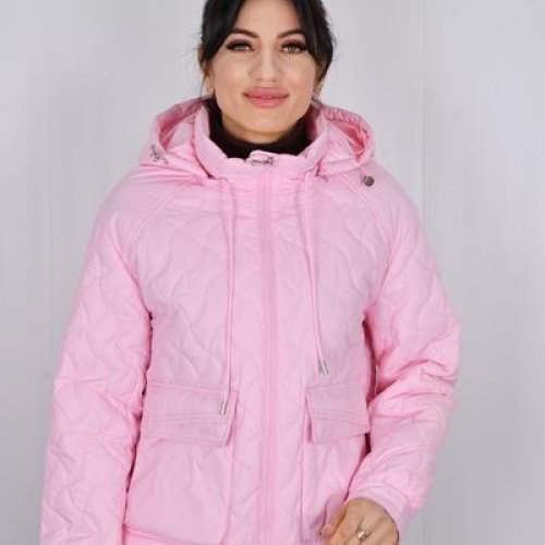 Куртка Style Nadezhda (M-2XL) 6117 pink (деми) Style Nadezhda 6117 pink