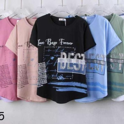 Футболка Style Nadezhda (48-52) 6615 mix (лето) Style Nadezhda 6615 mix