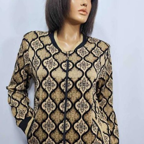 Кофта Style Nadezhda (52-62) 8114-11 beige (деми) Style Nadezhda 8114-11 beige