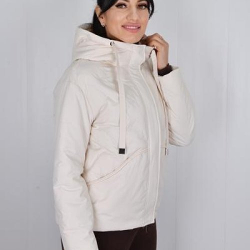 Куртка Style Nadezhda (48-54) F119 milk (деми) Style Nadezhda F119 milk