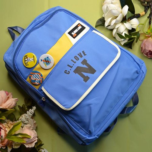 Рюкзак Luna-bag (30*43*16) 23-9 l.blue (деми) Luna-bag 23-9 l.blue