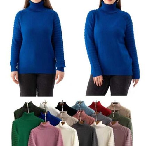 Свитер Anne-Kiss me (2XL-3XL) A5130 mix (зима) Anne-Kiss me A5130 mix