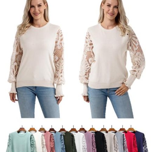 Свитер Anne-Kiss me (S-XL) A5369 mix (деми) Anne-Kiss me A5369 mix