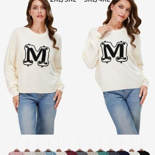 Свитер Anne-Kiss me (2XL-4XL) A5567 mix (деми) Anne-Kiss me A5567 mix