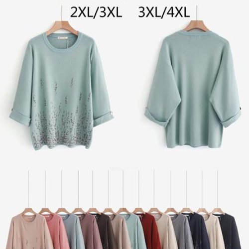 Свитер Anne-Kiss me (2XL-4XL) A5589 mix (зима) Anne-Kiss me A5589 mix