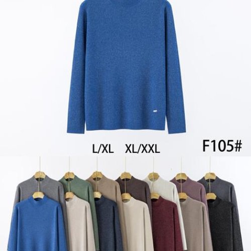 Свитер Anne-Kiss me (L-2XL) F105 mix (деми) Anne-Kiss me F105 mix