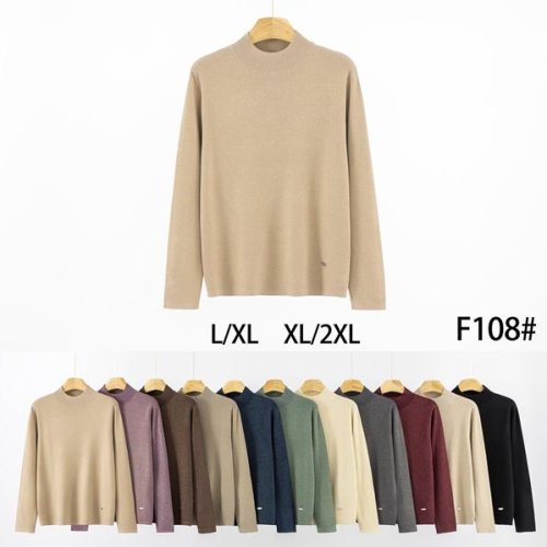 Свитер Anne-Kiss me (L-2XL) F108 mix (деми) Anne-Kiss me F108 mix