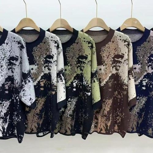 Свитер Anne-Kiss me (XL-3XL) K800 mix (деми) Anne-Kiss me K800 mix