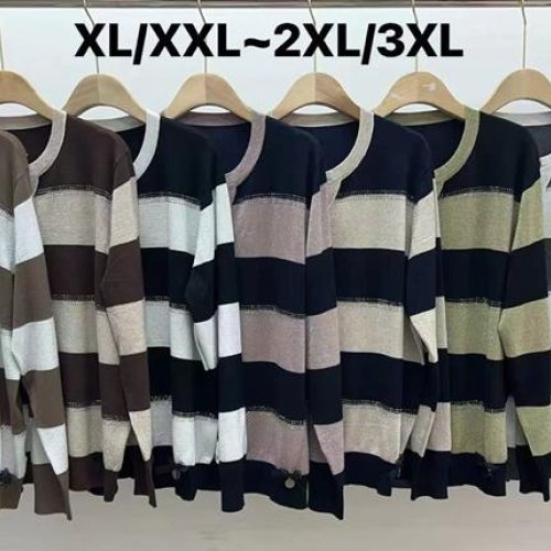 Свитер Anne-Kiss me (XL-3XL) K803 mix (деми) Anne-Kiss me K803 mix