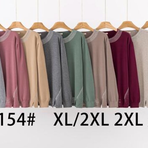 Свитер Anne-Kiss me (XL-3XL) Q2154 mix (деми) Anne-Kiss me Q2154 mix