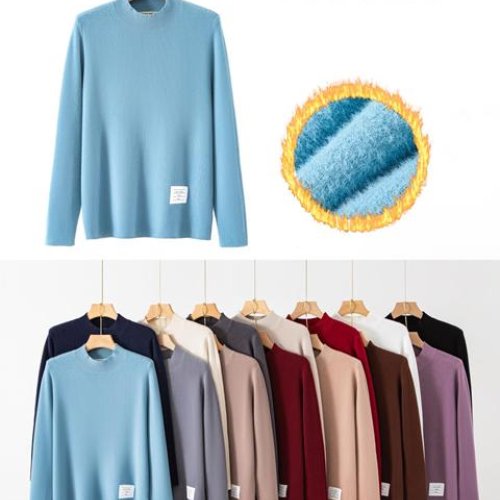 Свитер Anne-Kiss me (XL-3XL) W9528 mix (зима) Anne-Kiss me W9528 mix